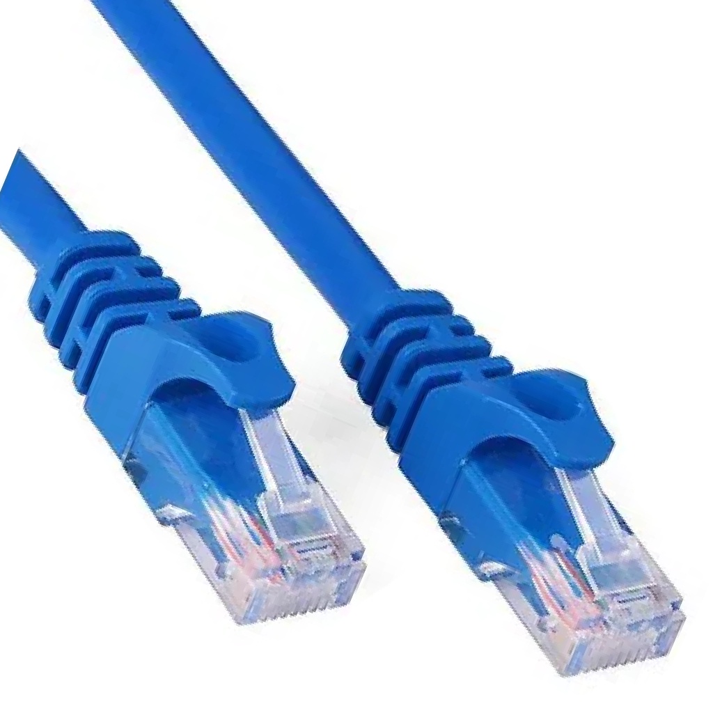 Cabo De Rede RJ45 Para RJ45 Azul 1,2 Metros AI1005 | Shopee Brasil