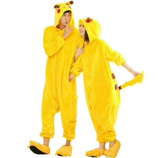 Pijama Pikachu Adulto Capuz 100% Algodão Antialérgico A Pronta Entrega