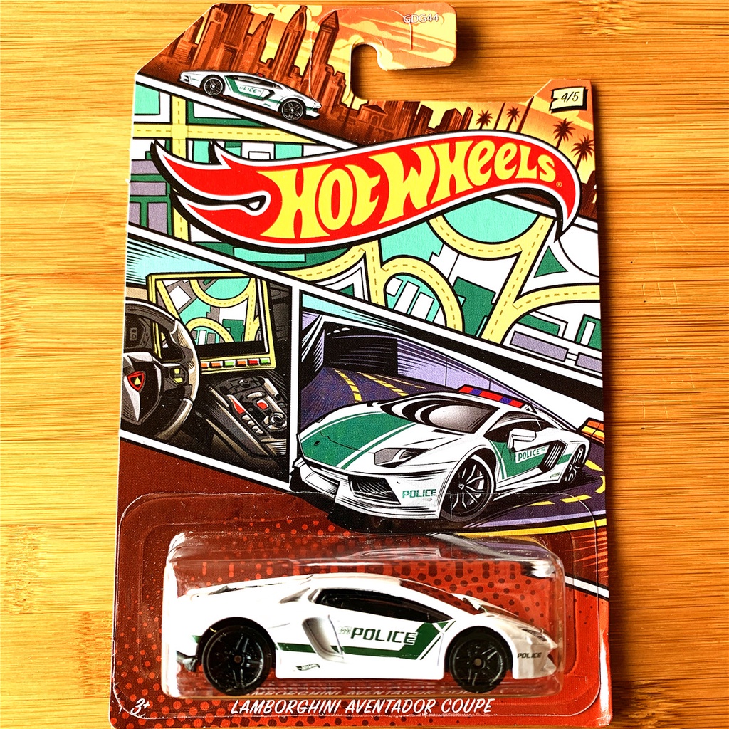 Hot Wheels Running GDG44 Comic Polícia Carro Terno Da Dubai Britânico  Popular Bmw Lamborghini | Shopee Brasil