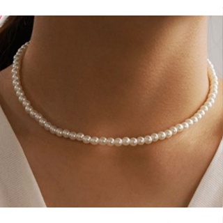 Colar gargantilha de pérola/pequeno em Oferta na Shopee