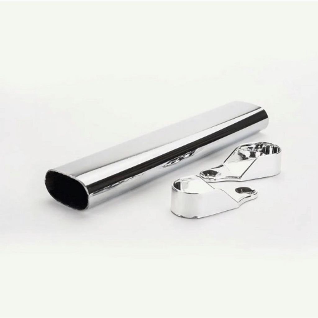 Tubo Cabideiro Oval Completo Para Guarda Roupas e moveis VARIOS TAMANHOS