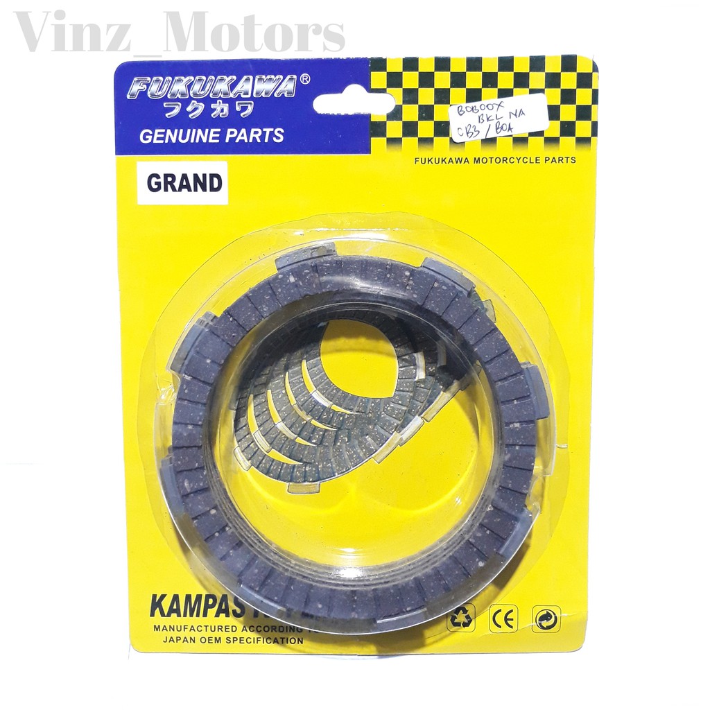5 PCS Placas/De Embreagem GRAND-SUPRA X/FIT NEW OLD-REVO 100-WIN-LEGEND-PRIMA ASTREA