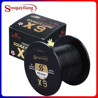 Linha de pesca multifilamento Sougayilang Smooth 9 Strands 150M 0.12mm-0.40mm Max Drag 7.7kg-52kg em Oferta na Shopee