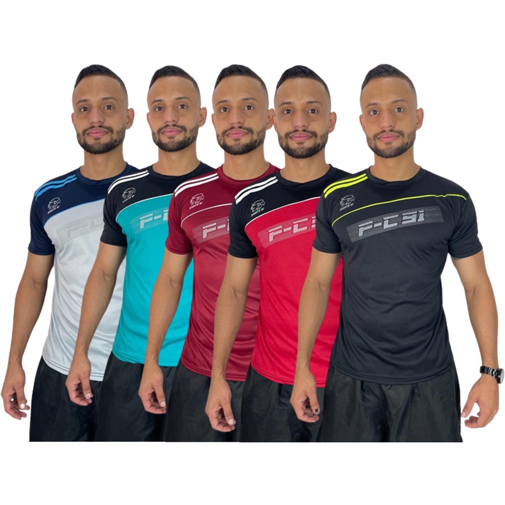 Camisa Esportiva Drifit Masculina Manga Curta Cross Fit Treino Academia Corrida Ciclismo Oferta Camisa Esportiva