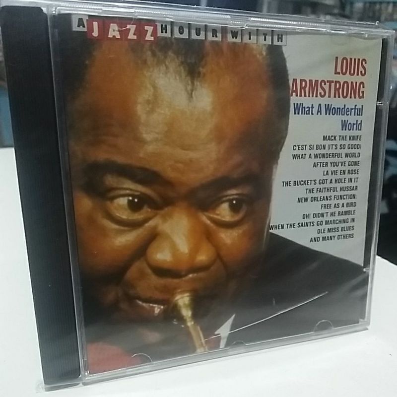 CD LOUIS ARMSTRONG WHAT A WONDER FUL WORLD Shopee Brasil
