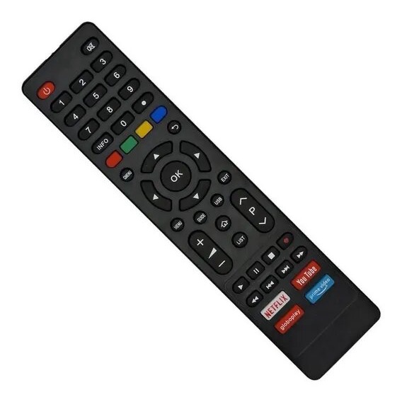 Controle Compatível Tv Philco Ptv32g70 Ptv32g70sbl LED Tv Smart