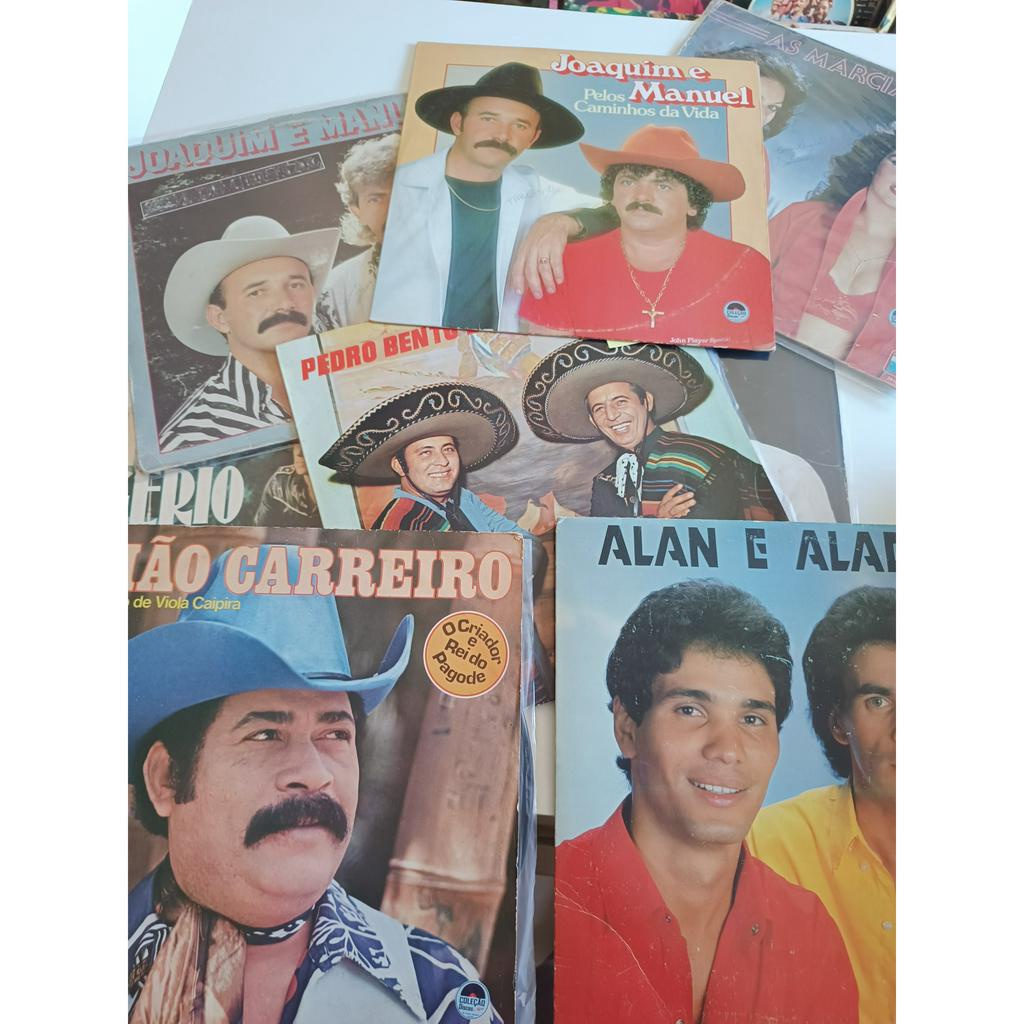 PROMOÇÃO: LPs Sertanejos Diversos discos vinil (sertanejo) em Oferta na Shopee