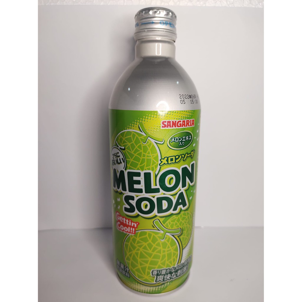 Refrigerante Japonês Melon Soda 479 ml Shopee Brasil