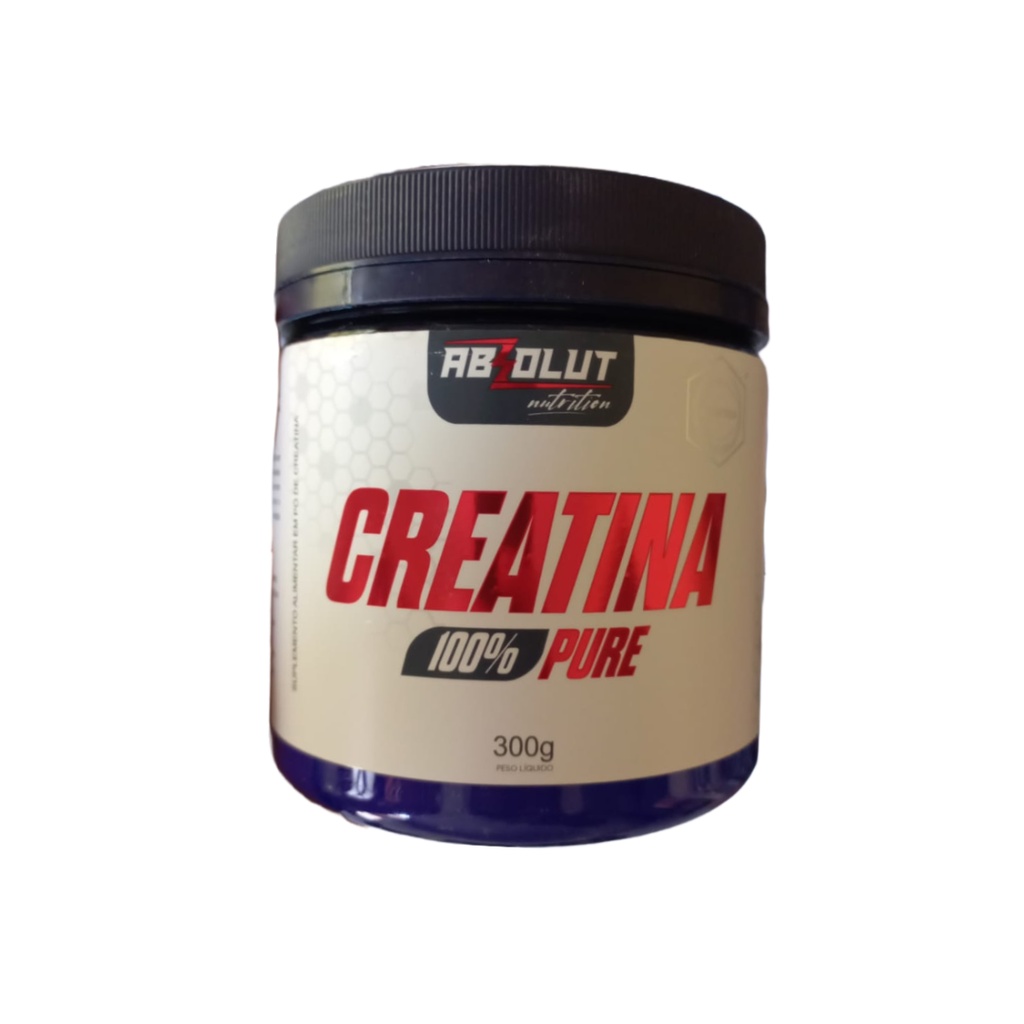 Creatina 100 Pure Absolut 300g Absolut Nutrition Shopee Brasil