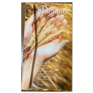 Envelope Para Dízimo Anual + Oferta Pacote 100 Unidades em Oferta na Shopee