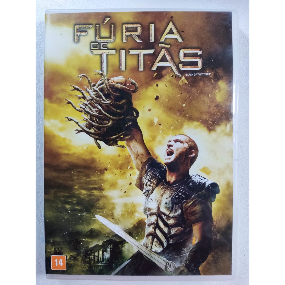 DVD Furia de Titãs - Clash of the Titans - 2010