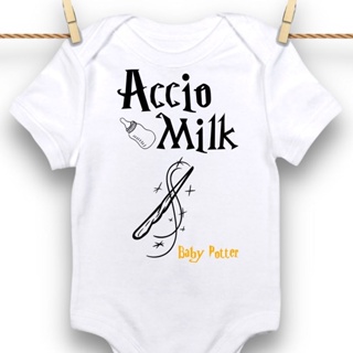 Body Bebe Personalizado Accio Expecto Mandrake Harry Potter em Oferta na Shopee