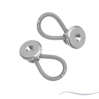 Kit com 2 Botões Extensor Alargador de Colarinho para Camisa Social