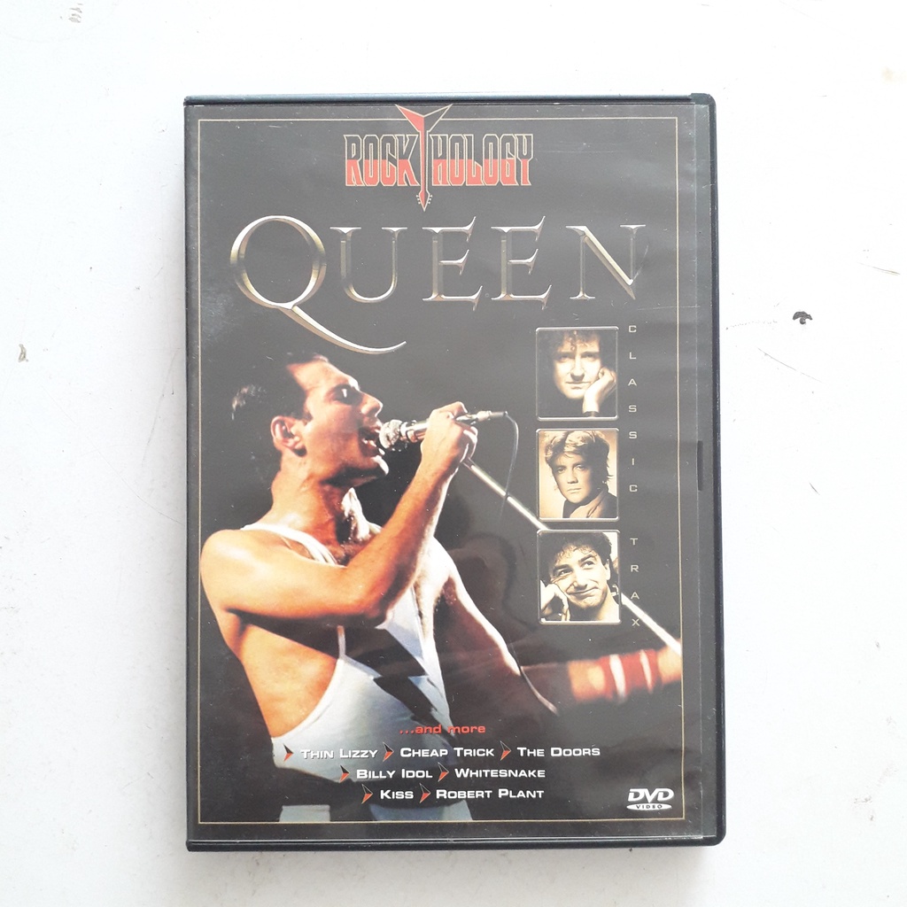 DVD Rock Hology - Queen - Cheap Trick - Thin Lizzy - The Doors - Kiss