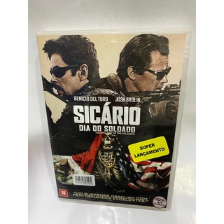 Sicario Dia Do Soldado + terra de ninguem  - Dvd Original Usado