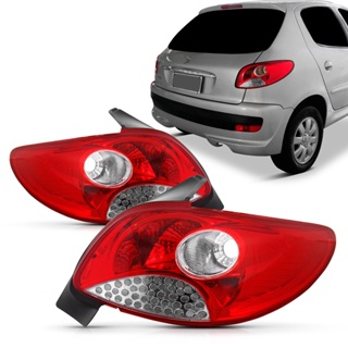 Lanterna Peugeot 207 Hatch 2012 2013 2014 2015 Grade Cromada em Oferta na Shopee