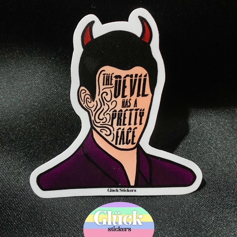 Adesivo/sticker Lucifer | Shopee Brasil