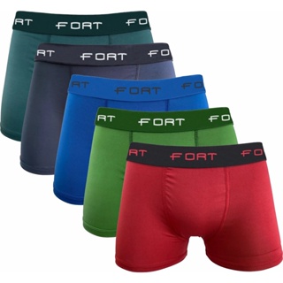 Kit Com 3 Cuecas Algodão Boxer Box Cotton Adulto Fábrica em Oferta na Shopee