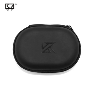 Acessórios para fone de ouvido kz case rígida, estojo de armazenamento portátil