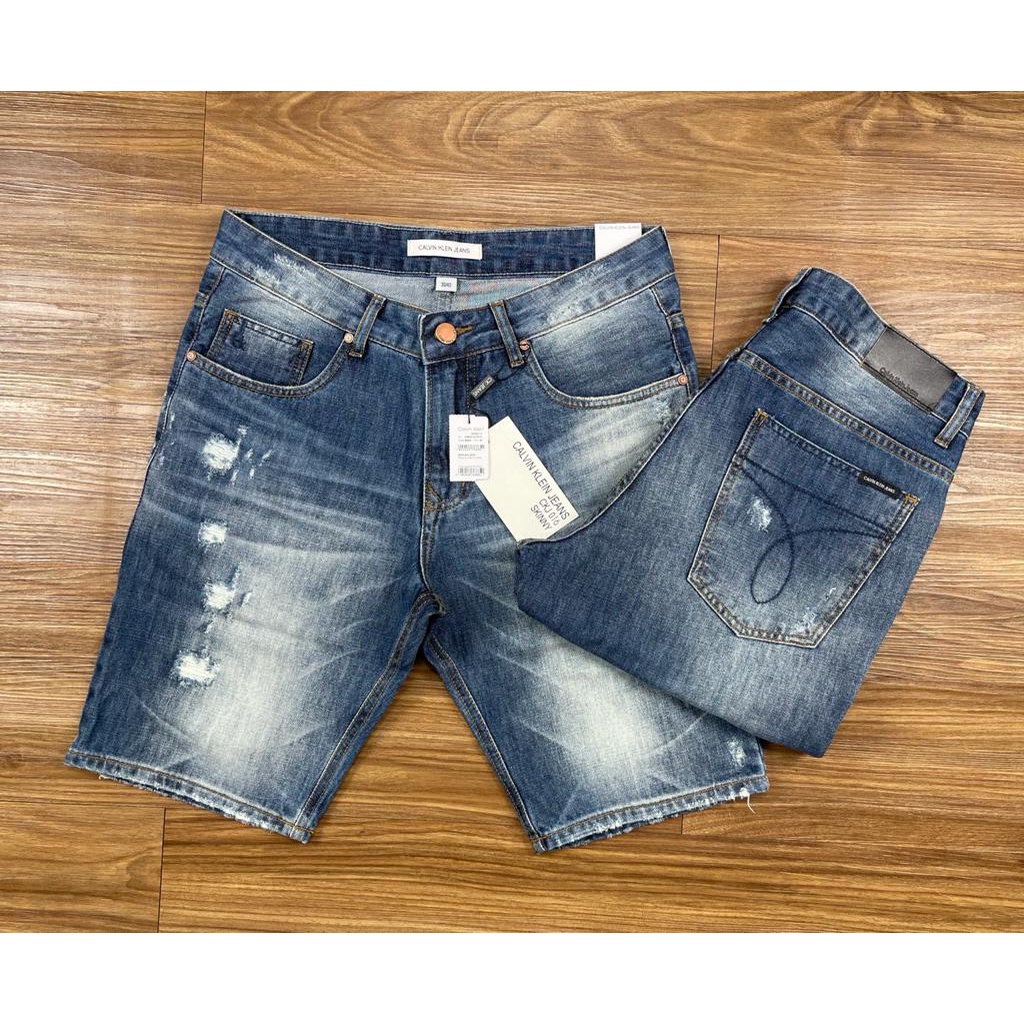 Bermuda Jeans - Calvin Klein - BJCK90 | Shopee Brasil