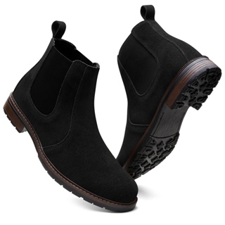 Botina Chelsea Colorado Casual Masculina Em Couro Camurça London Vintage Original Notorian em Oferta na Shopee