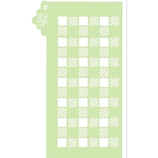 Estencil n•12 xadrez: Grasi Morais em Oferta na Shopee