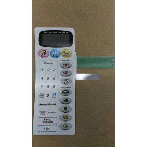 Membrana Teclado  Forno Microondas Panasonic Nng69 Nn 69NN 69bh