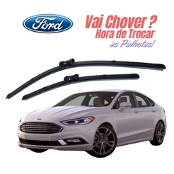 Par Palheta Limpador Parabrisa Ford Fusion 2013 2014 2015 2016 2017 2018 PROMOÇÃO SHOPEE