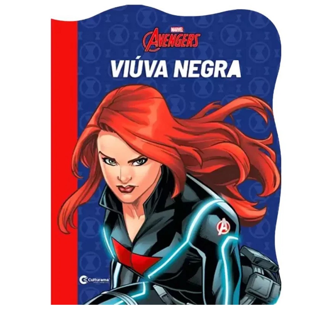 Livro ilustrado - Viúva Negra - 1 unidade - Marvel - Rizzo