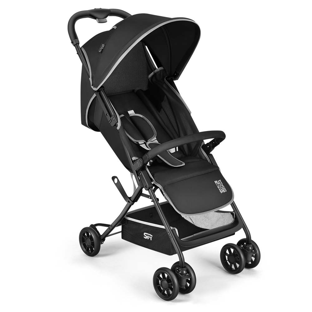 Carrinho Compacto Spy 0-15 kgs Preto Multikids Baby - BB424 em Oferta na Shopee
