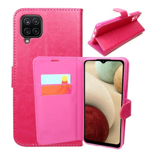 Capa Capinha Carteira + Película Vidro 9D Galaxy A12 A125 6.5 em Oferta na Shopee