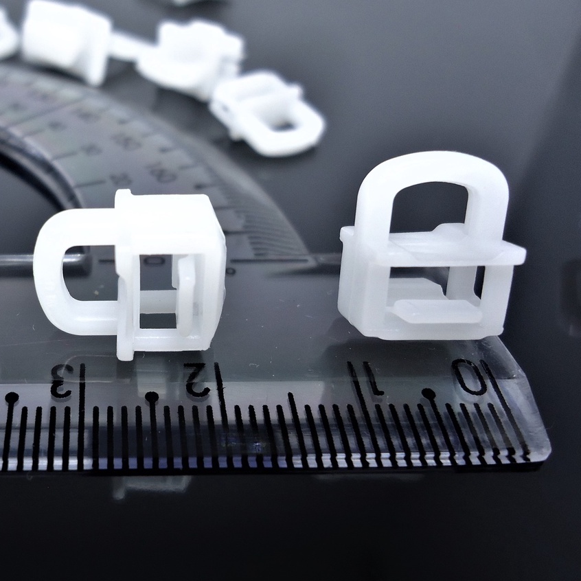 Linha de Rodízio Click e Deslizante, Mini e Maxi (foto) para trilho de 3mm e  6mm, Finais click e Manual.. em Oferta na Shopee