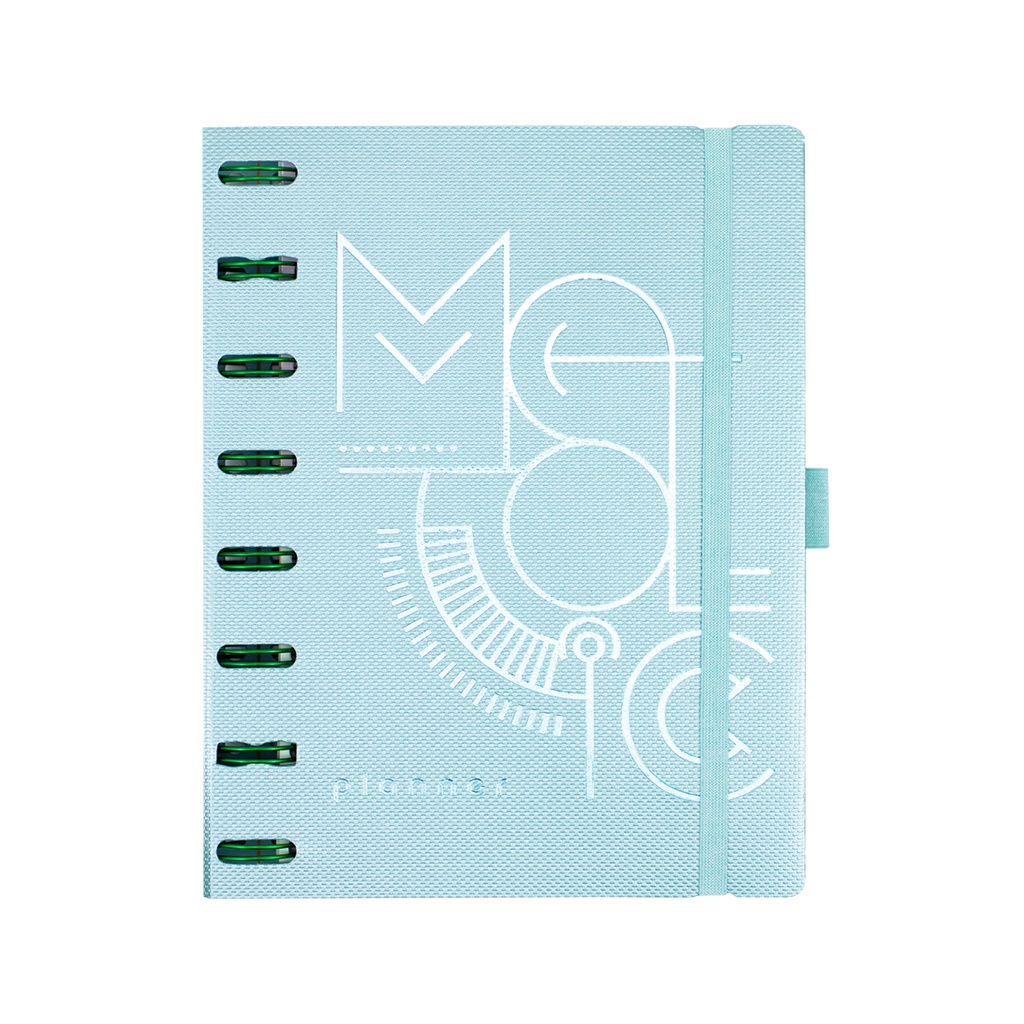Planner Systemflex Maxi - Linha Metallic - Verde | Shopee Brasil