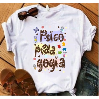 Blusa T-shirt Feminina Psicopedagogia