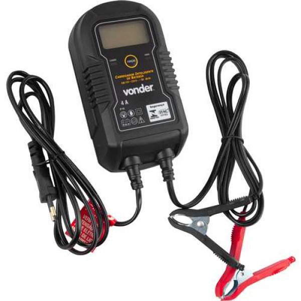 Carregador Inteligente De Bateria CIB110 VONDER 220V em Oferta na Shopee