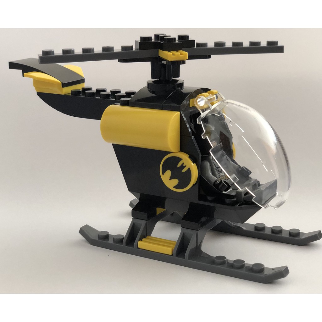 Helicóptero Batman Fuga do Coringa Compatível Lego 76138 | Shopee Brasil