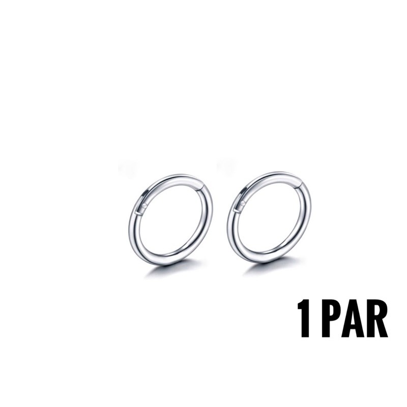 piercing argola segmentado articulada captive aço inox 1 par