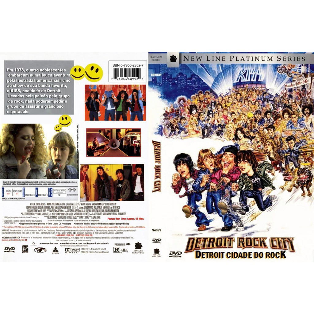 Dvd Kiss Detroit Rock City - Legendado