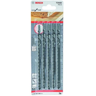 Lâmina Tico-Tico Bosch 125mm p/ Madeira 6 Dentes 5Pç Speed for Wood T344D em Oferta na Shopee