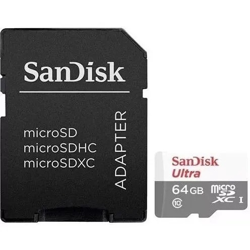 Cartão Micro Sd SDXC, Ultra 64gb Classe 10 Lacrado Novo