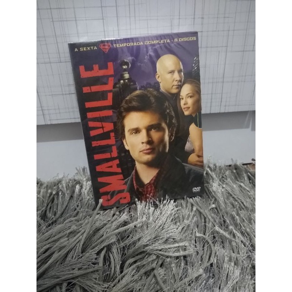 Box DVD - Smallville - 6ª Temporada Completa - 6 DVDs - Original Novo Lacrado