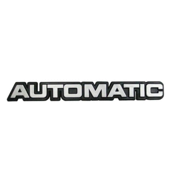 Emblema tampa traseira Automatic P/ Monza Opala /90