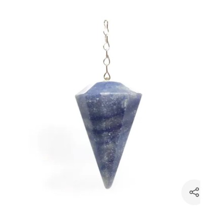 Pêndulo quartzo azul pêndulo Radiestesia pêndulo Reiki pêndulo mesa radionica pêndulo mestre