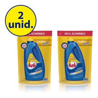2 unid. Clarificante Clarifica Maxfloc® - refil 900 ml - hth em Oferta na Shopee