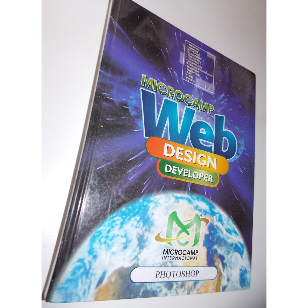 livro microcamp web design developer photoshop
