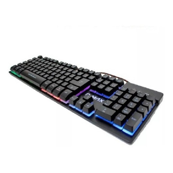 Teclado Gamer MOX MO-KB150 usb Multimidia (Função RGB LED)