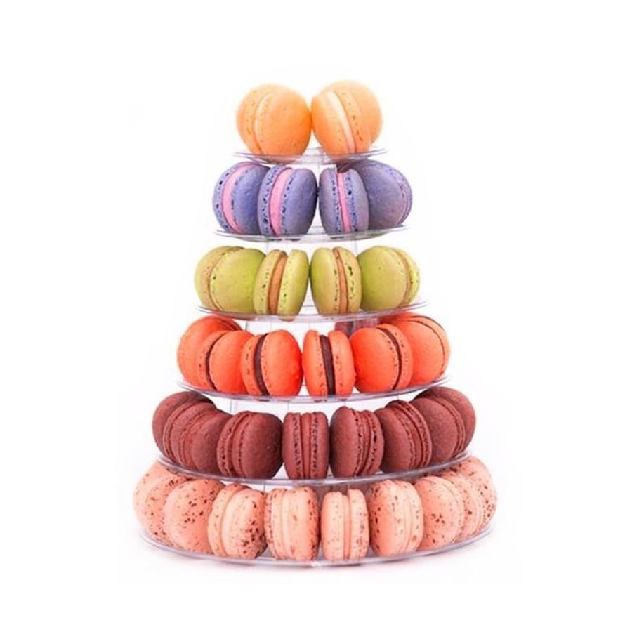 Torre para Macarons 6 Pisos San Felipo - Rizzo Embalagens em Oferta na Shopee