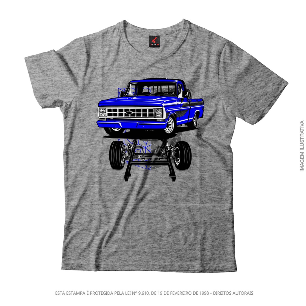 Camiseta Rota 34 Milona Chassi Azul