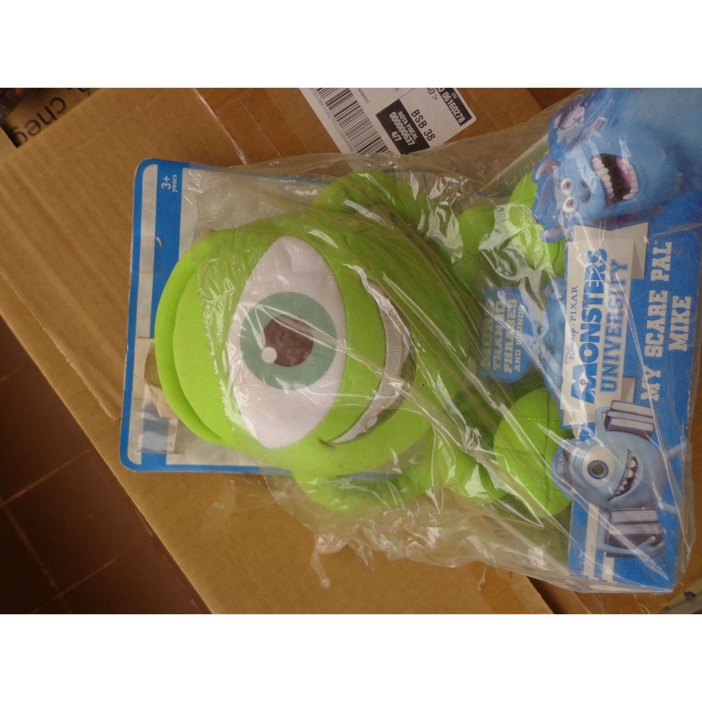 Pelúcia Fala Mec Mike Amigo Assustador Sunny Monstros S.a.