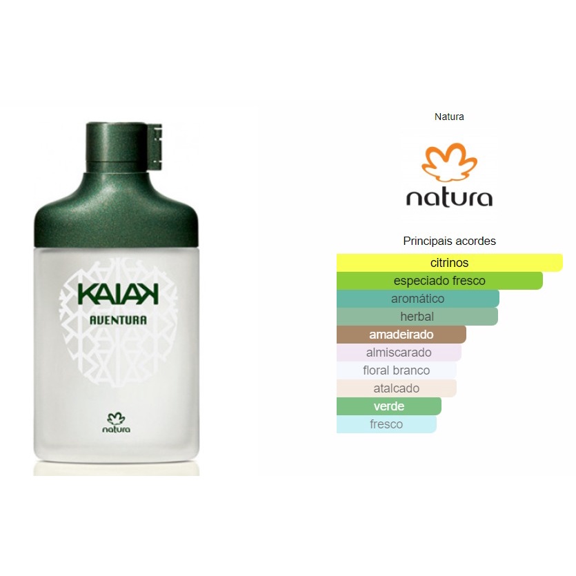 Perfume Kaiak Natura Aventura Masculino - 100ml Original e lacrado | Shopee  Brasil